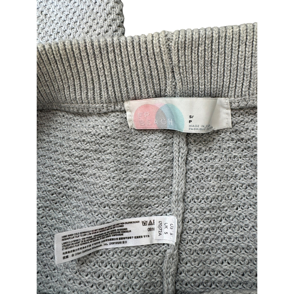 Free People Beach Hailee Sweater Pants Grey Small Comfort - Picture 3 of 5